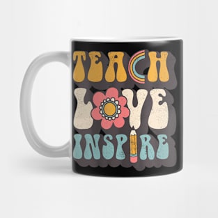 Teach Love Inspire Back To School Teacher Mug